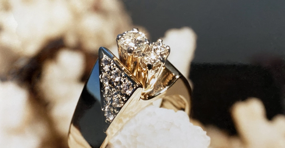 Jewelry Photography, Ad Layout and Background Shots